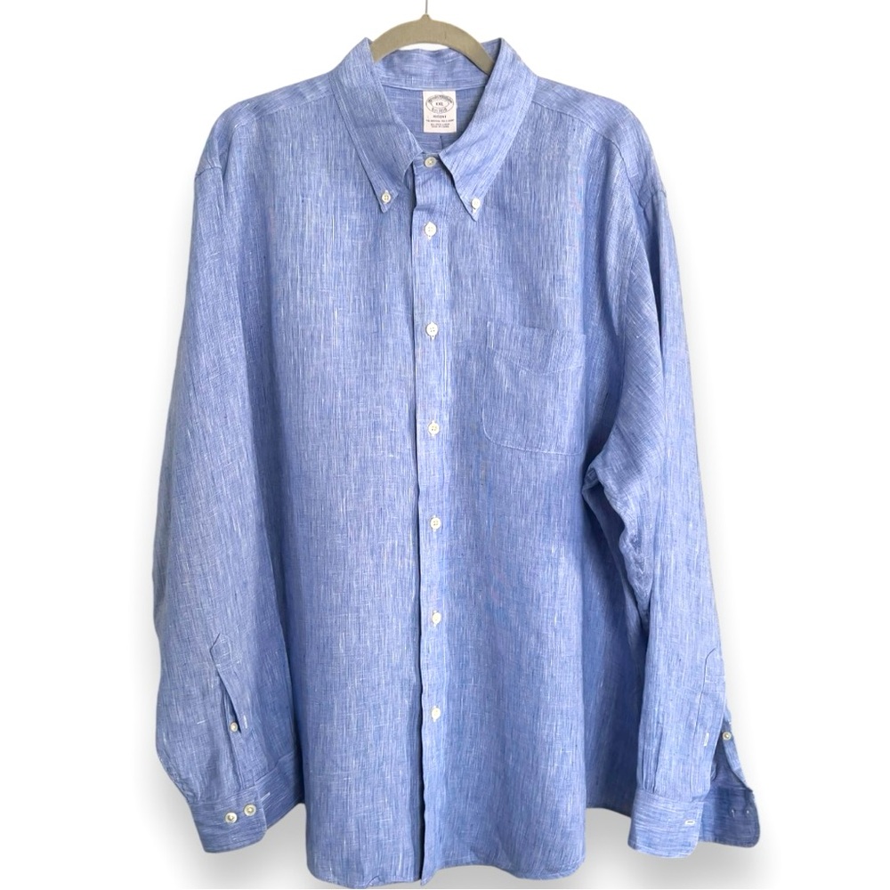 Brooks Brothers Blue Casual Button Down Shirt